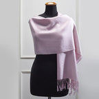 Πασμίνα Μονόχρωμη Αιγαίον Pink